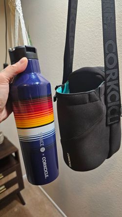 Corkcicle Sling Crossbody Bag - Black Neoprene