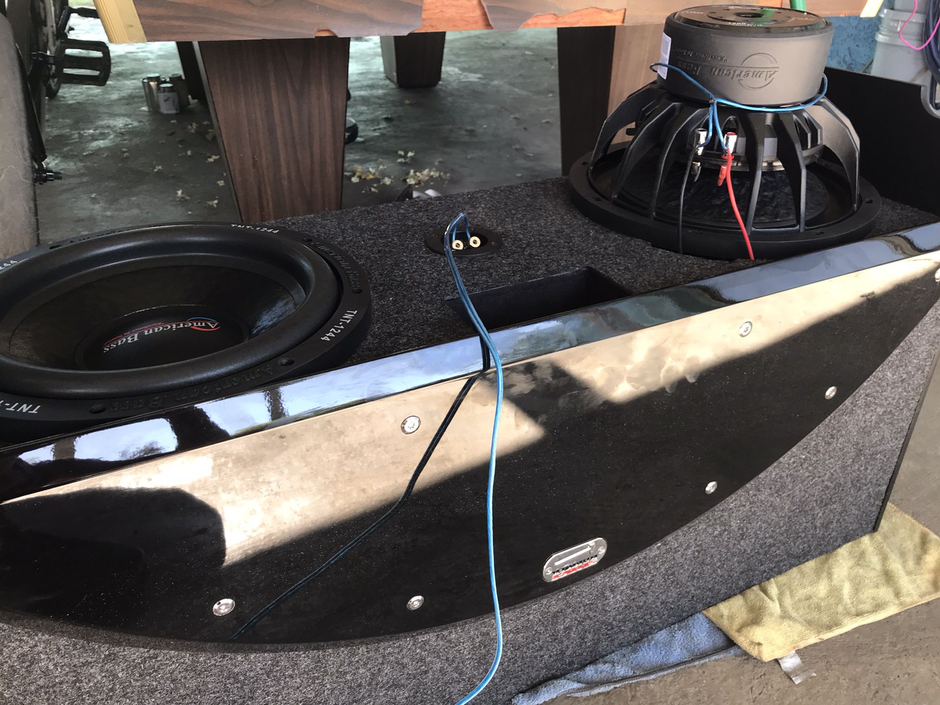 American bass subs 2 “12” with box