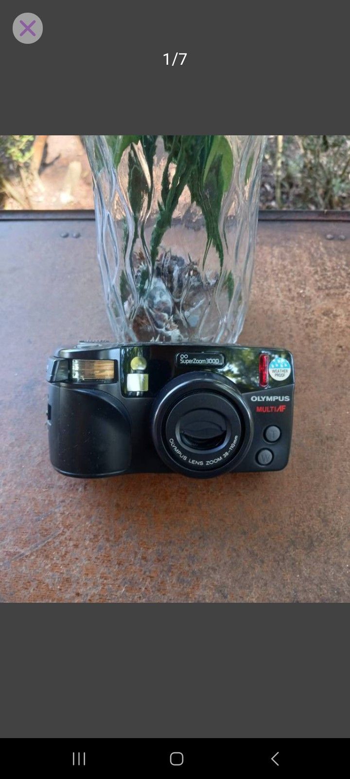 Olympus Multi AF Super Zoom 3000, ultra compact 38-110 mm zoom