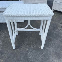 Henry Link Wicker Table