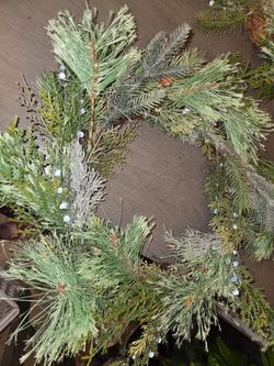 Multiple Holiday Wreaths