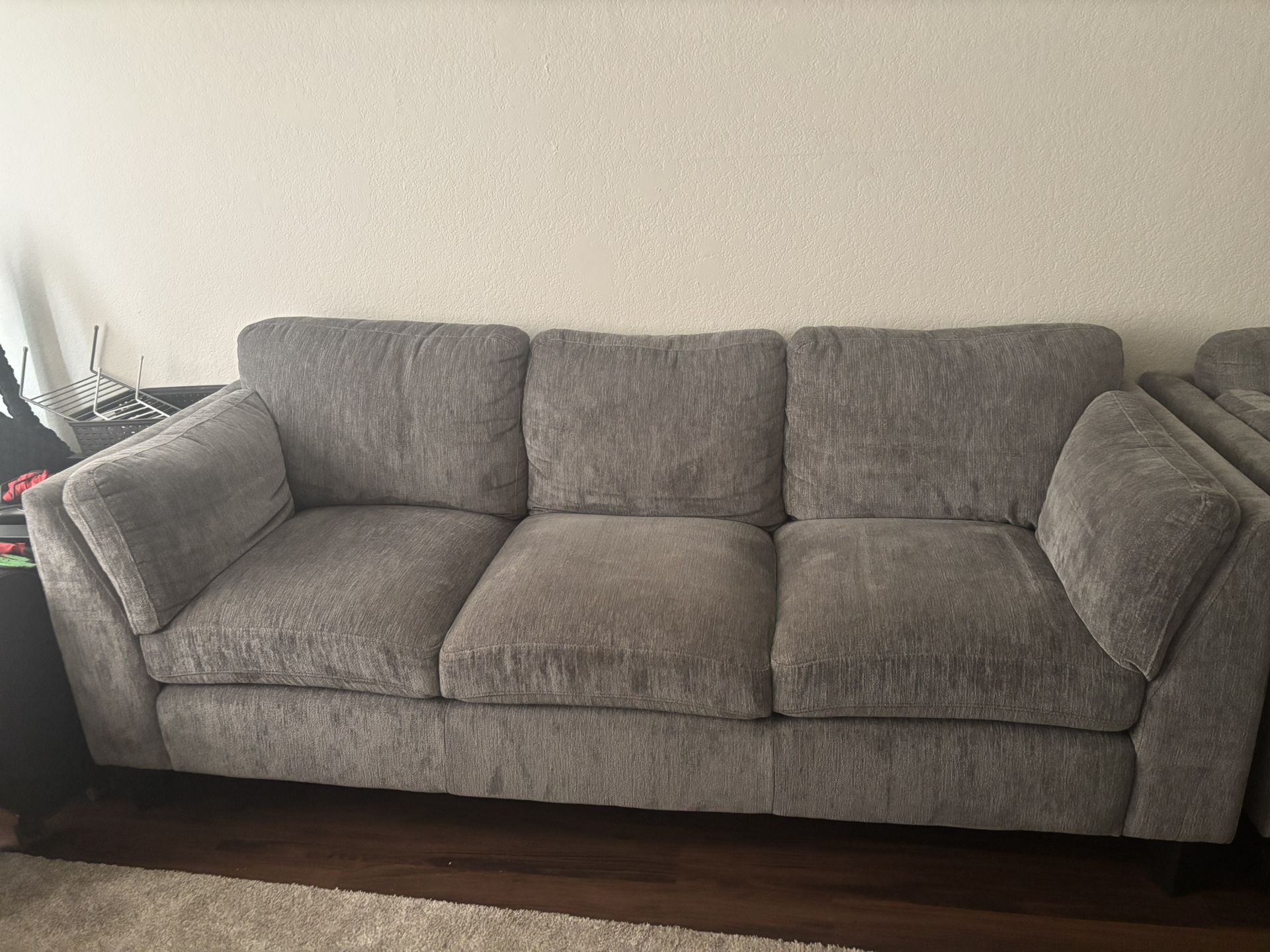 Grey Sofa And Loveseat