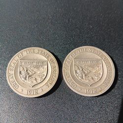 Rare 1oz PURE SILVER Stamped MEDALLIONS for Sale.  PRICED TO SELL!