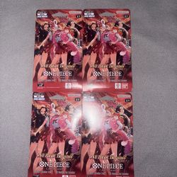 Bandai One Piece Card Game Heroines EB-03 Extra Booster 4 Packs English