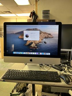 iMac late 2013  21.5 inch I5 @ 2.7  ghz 8GB RAM  1TB flash storage  macOs Catalina Version  10.15.7