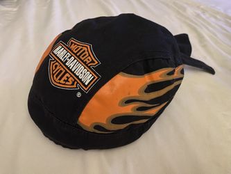 Harley Davidson Skull Cap Durag Biker Hat