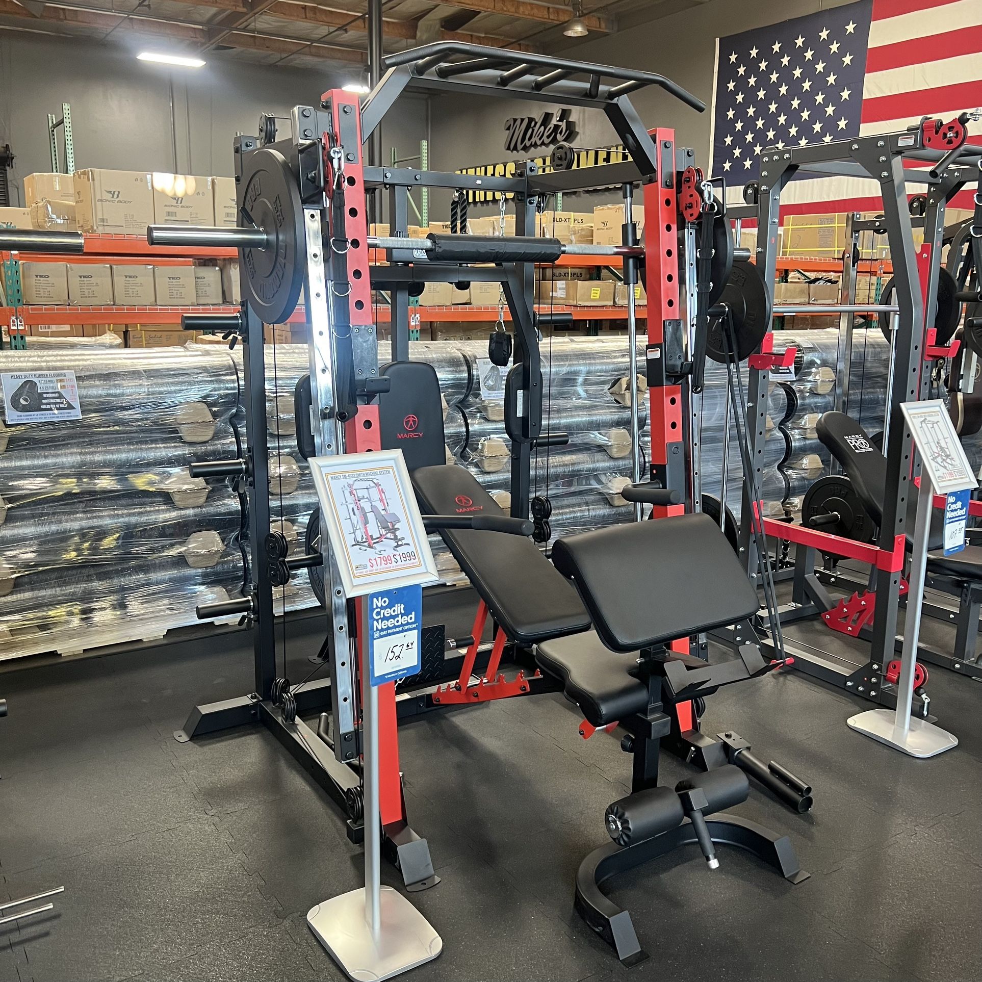 Marcy SM 4033 Home Gym Squat Rack Smith Machine SM4033 4033