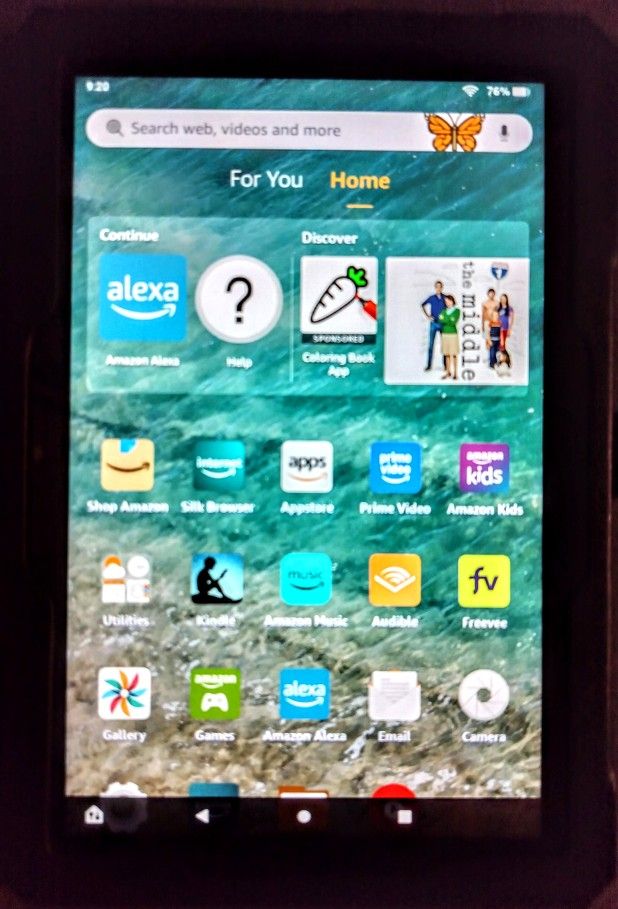 8" AMAZON FIRE TABLET 8HD 10th Gen