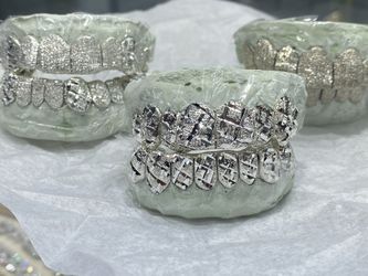 Silver GRILLZ Design Cuts
