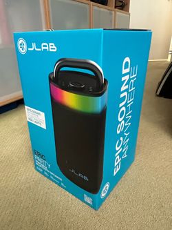 JLab Epic Party Bluetooth speaker (2 available)