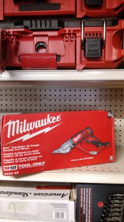 Milwaukee M18 18 Gauge Double Cut Shear (TOOL ONLY)