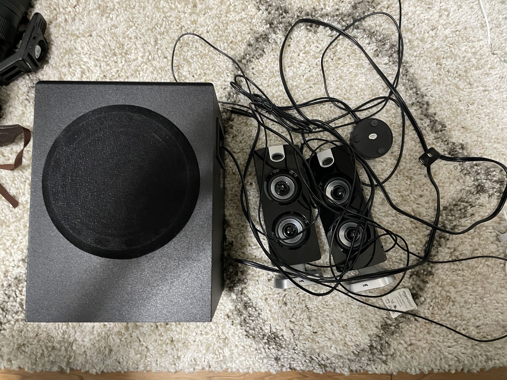 Stereo Sound System For Computer