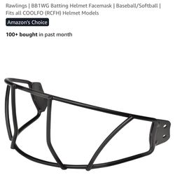 Rawlings | BB1WG Batting Helmet Facemask | Baseball/Softball | Fits all COOLFO (RCFH) Helmet Models