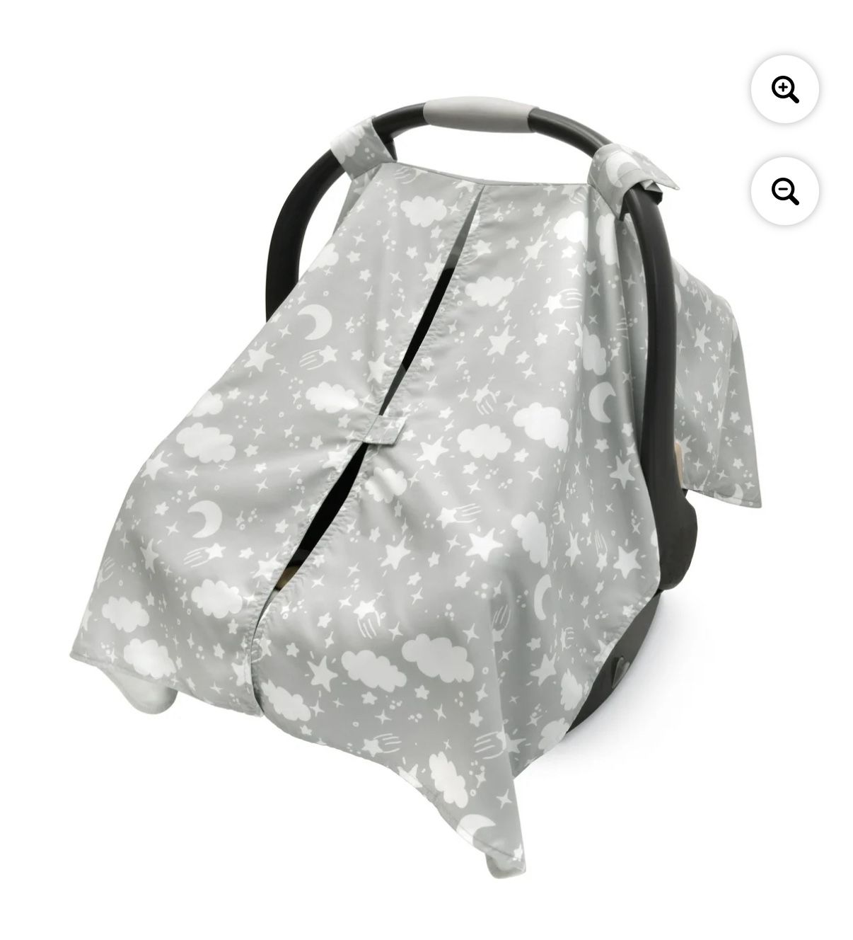 Infant Baby Car seat Cover And Car seat Head Support And Strap Covers 