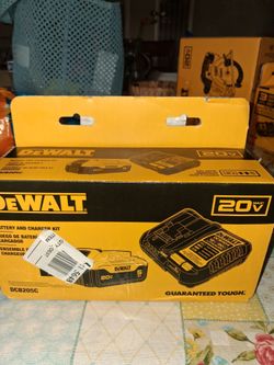New  5Ah battery and charger