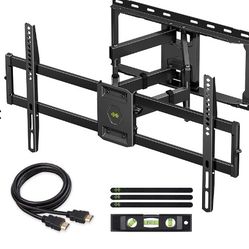 XML008-1K
USX MOUNT Full Motion TV Wall Mount

for Most 47-84 inch Flat Screen/LED/4K TVs
TV Mount Bracket Dual Swivel Articulating Tilt 6 Arms
Max VE