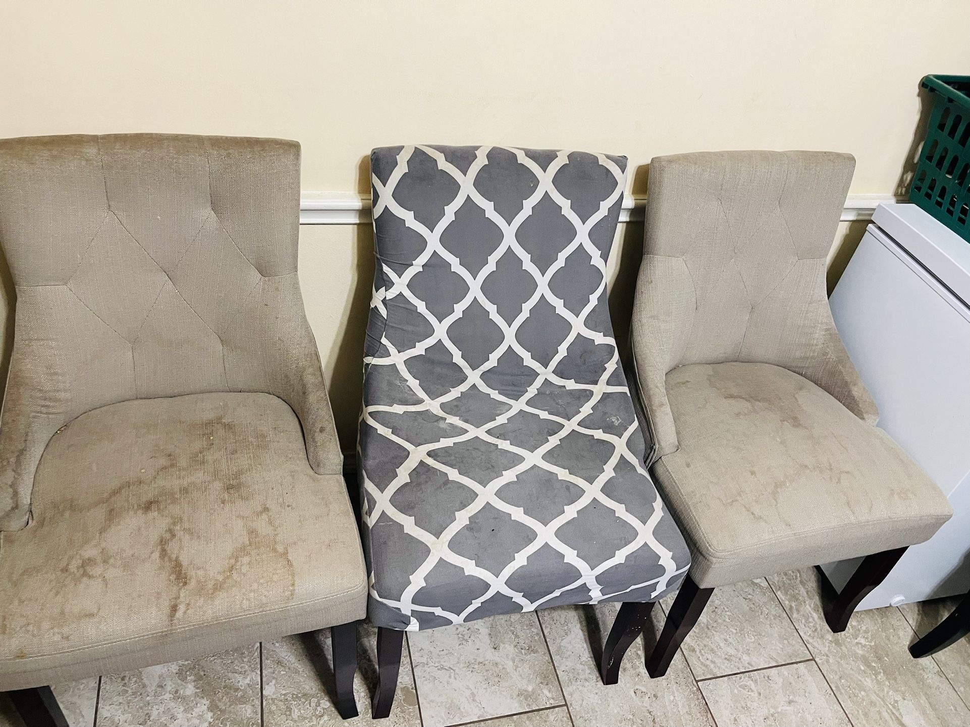 Dining Chairs For $25 Each With Chair Cover Also