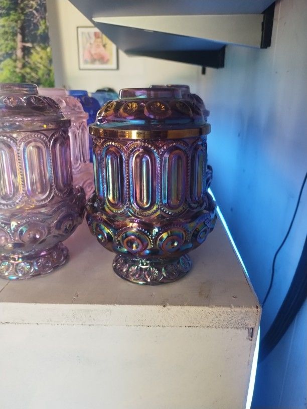 Weishar Moon And Star Fairy Lamp -Amethyst Carnival.