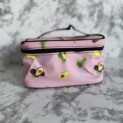 Avocado Square Makeup Bag