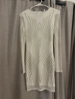 White Holiday Dress Small