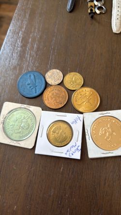 Vintage tokens and such