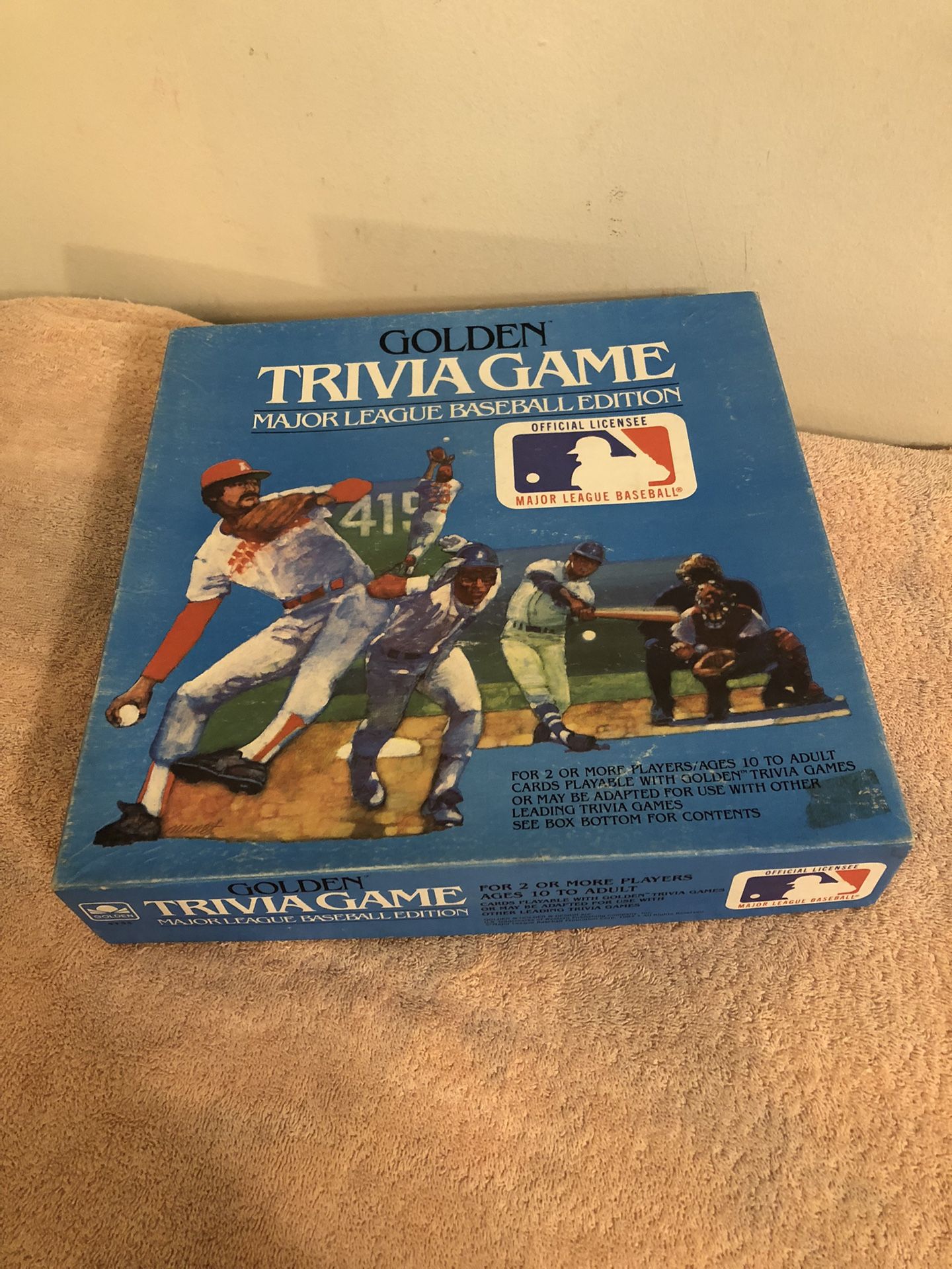 Vintage 1984 Golden Trivia Major League Baseball Edition 100% Complete 