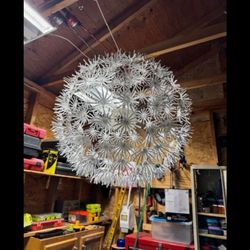 IKEA Maskros Dandelion Pendant Light 22", Stunning NEW & ASSEMBLED!!