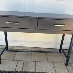 Blue Entryway Table