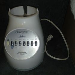 Osterizer 14 Speed Blender Base with Glass Pitcher