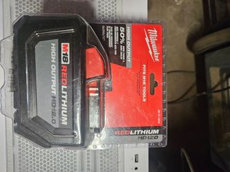 Milwaukee 18v 12.0 amp battery