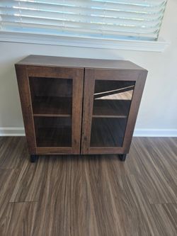 Sideboard Buffet Cabinet with Glass Doors