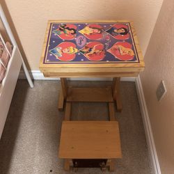 handmade wooden desk