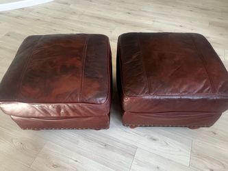 Ottoman leather
