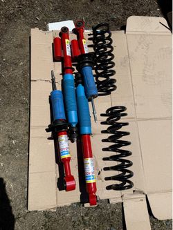 2026 Toyota Tacoma shocks and back up sensors