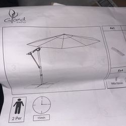 Grand Patio Umbrella (11ft)