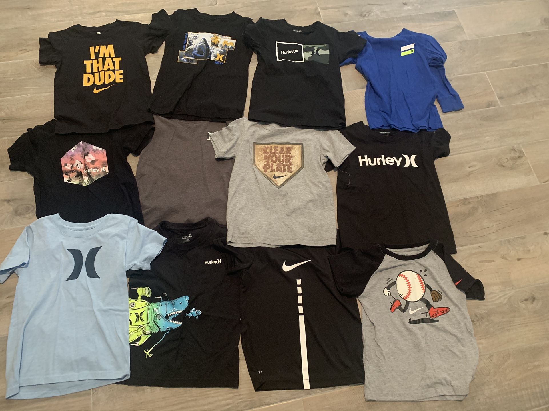 Boys Tshirts Size 7