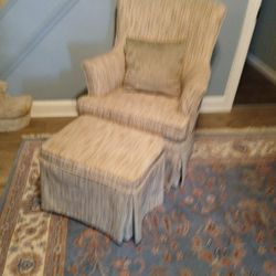 Chair And Ottoman 