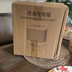 Fashion press Rice Bucket!! Contender Para Guardar Arroz 