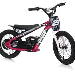 wanan Electric Dirt Bike For Kids Ages 6-12, 250 W Motorcycle 