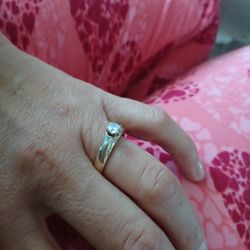 Anillo De Compromiso 14k