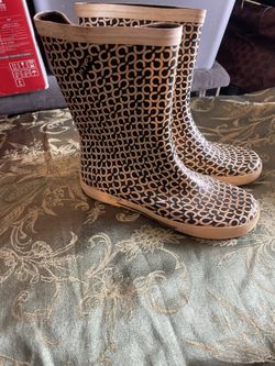 Coach Rainboots Size 9 1/2 $50 OR BEST OFFER!