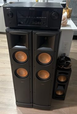 Klipsch Home Theater System with Denon Receiver – Complete Setup