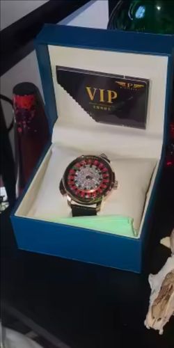 ROULETTE WATCH (ICED OUT PIECE)