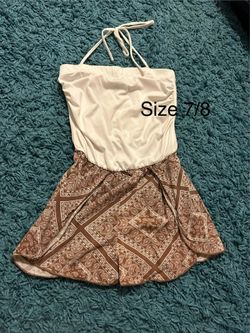 GirlsSize 7/8 Rompers- new without tags - pickup mililani