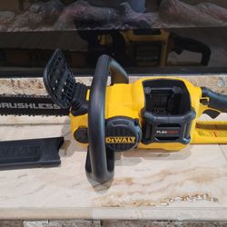 DEWALT 16 in. 60V MAX Lithium-Ion Cordless FLEXVOLT Brushless Chainsaw (Tool Only)