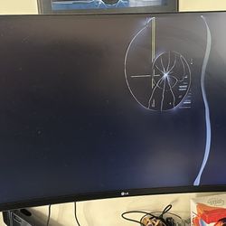 34’ Curved monitor Cracked Screen