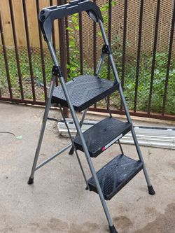 3-Step Steel Max Work Platform Ladder,