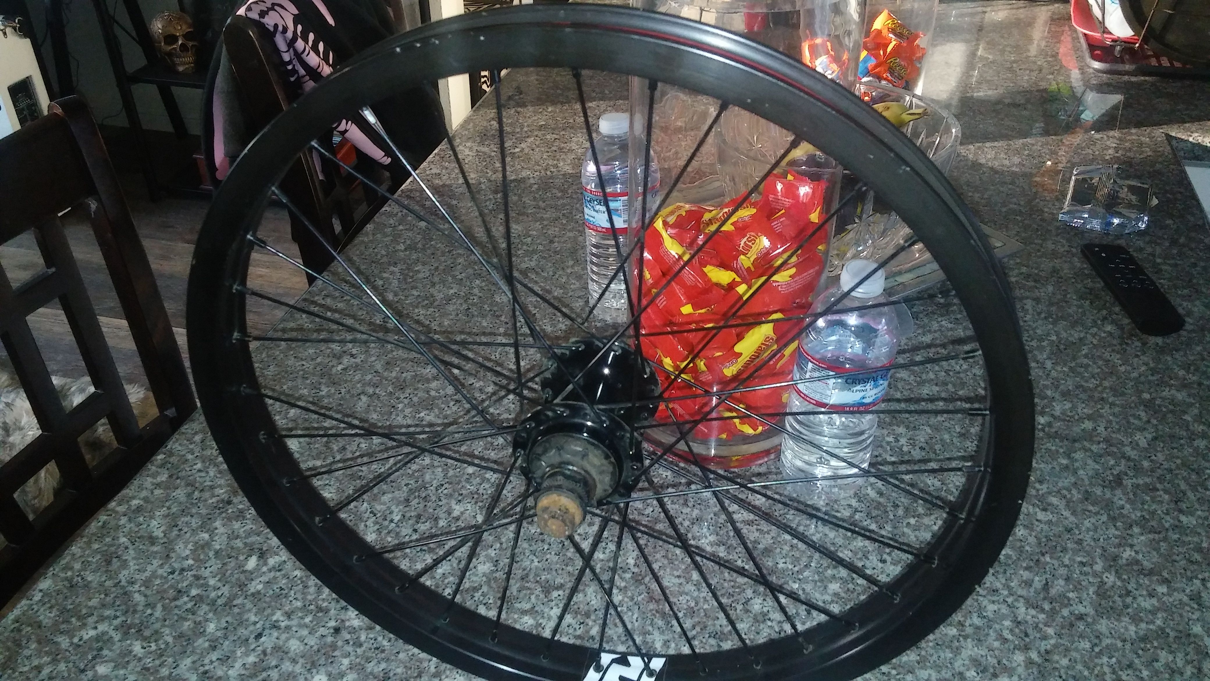 20" Revenge Industries Double wall wheel 6061 T6 390mm rear wheel free coaster