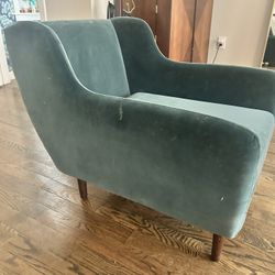 Article Velvet Accent Chair – Mid Century Style