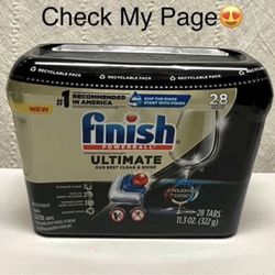 Finish Ultimate Dish Tabs 28ct